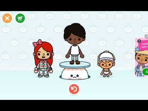 How to make and use a character/avatar on Toca Boca ( 2025 )