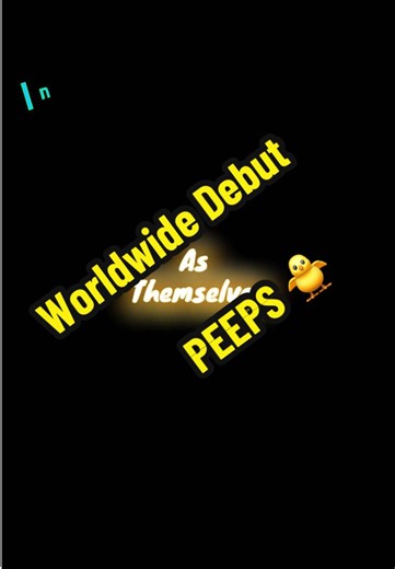 PEEPS: Worldwide Debut of the Dueling Duo