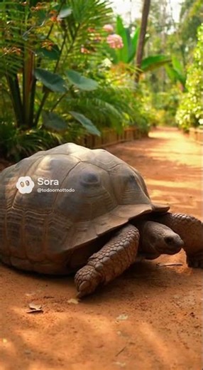 RC Buggy Wakes Up Giant Tortoise! (Funny Chase) #rccars #tortoise