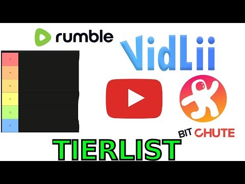 Video Sites TIER LIST