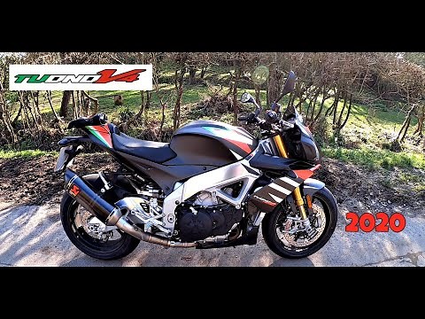 APRILIA TUONO V4 1100 FACTORY 2020 | POV TEST RIDE and WALKAROUND