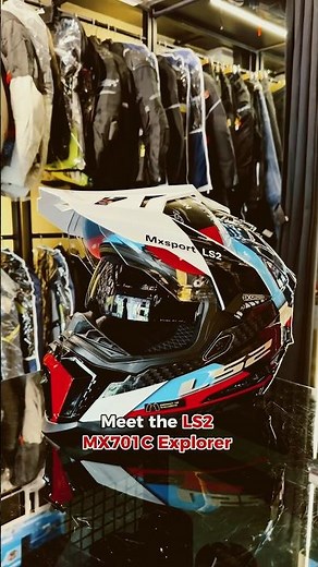 LS2 MX701 C Explorer Frontier Carbon Helmet (ECE 22.6)