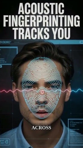 ACOUSTIC FINGERPRINTING TRACKS YOU EVERYWHERE 🚨\n\nYour unique acoustic...