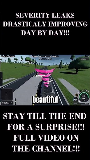 Severity Leaks Get MORE INSANE Day by Day! #roblox #stormchasing #gaming