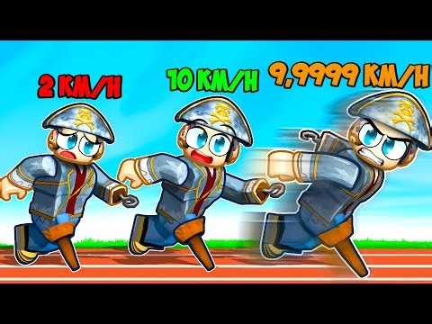 OGNI SECONDO CHE CAMMINI OTTIENI +1 DI VELOCITÀ! - ROBLOX