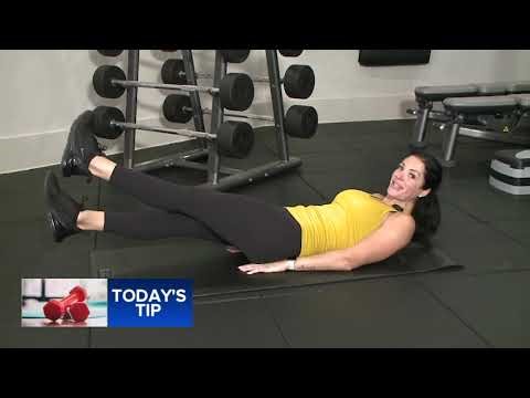 Fitness tip: Over/under with double crunch