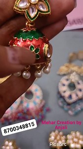 Mehar creation by Anjali Jwellery Collections For placing your...