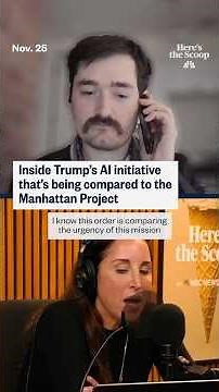 Inside Trump's AI initiative that's being compared to the Manhattan Project