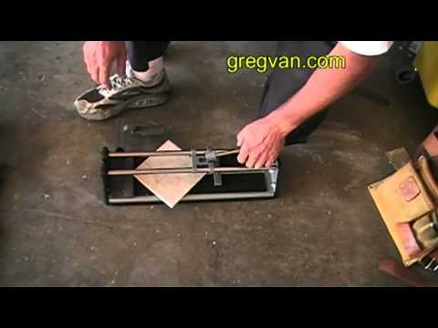 How to Cut Diagonal Ceramic Floor Tiles