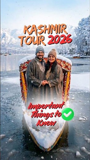 Kashmir Tour 2026 | Kashmir Tour Package | Tips for Kashmir Trip #kashmirtour #kashmirtourpackage