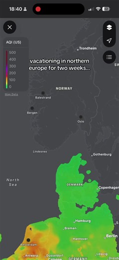Coming Home to Oregon During Fire Season vs Vacationing in Northern Europe