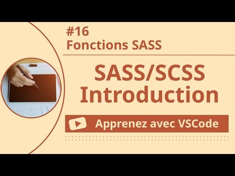 [Apprenez avec VSCode] Introduction au SASS/SCSS #16 Fonctions SASS