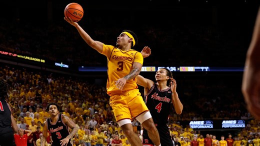 Nate Heise fuels No. 6 Iowa State's win over No. 2 Houston