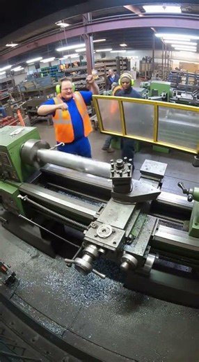Workpiece Slips and Smashes Guard – Brutal Lathe CCTV Footage