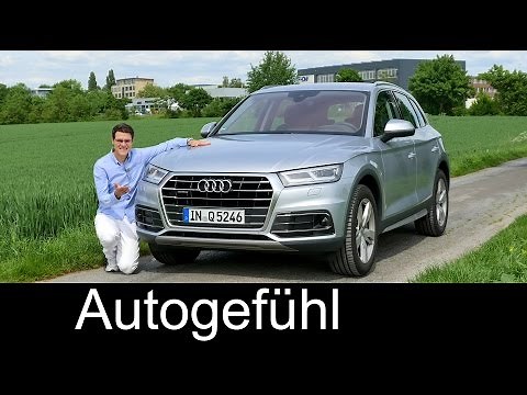 Audi Q5 FULL REVIEW test driven all-new neu SUV generation FY 2018 - Autogefühl