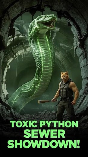 Toxic Python – Sewer Showdown 🐍☣️