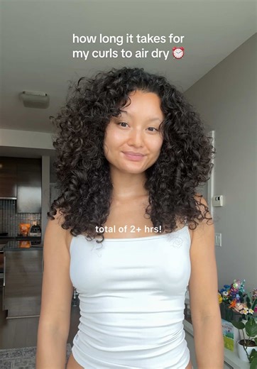 Effortless Curly Hair Air Drying Routine