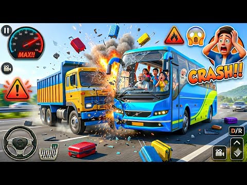 euro coach bus simulator 😱🚌 || new coach bus simulator part-2 Android gameplay