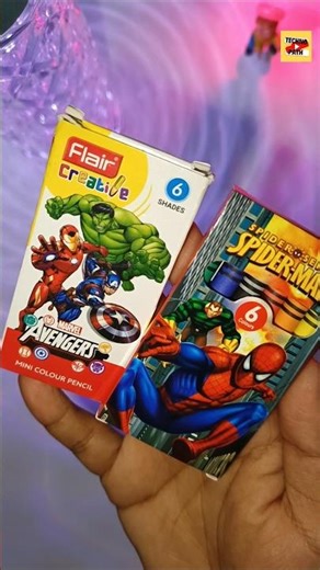 2 Different Types Of Crayons 💫 🖍️ | #shots #crayon #art #trending