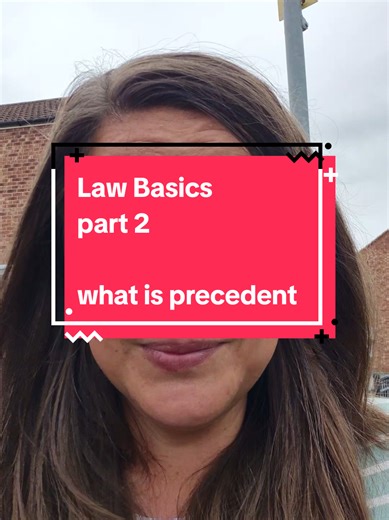 What is Precedent? Understanding Law Basics Part 2