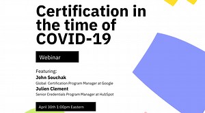 Certification in the time of Covid-19