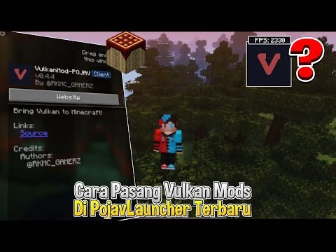 Cara Pasang Vulkan Mod Dengan Mudah Di PojavLauncher 1.20.1 & 1.21.1!
