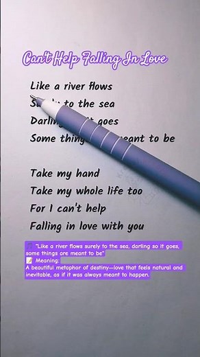 Sing Along & Learn English 🎤 | Can't Help Falling In Love (2)(Karaoke Version)