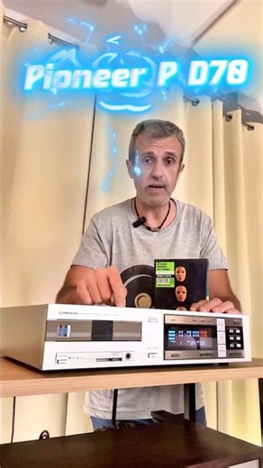 Pioneer P-D70: One of the Rarest Early CD Players #shorts