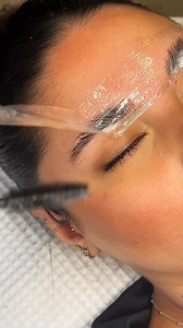 Professional Brow Lamination in less than 10 seconds 😉 Our advanced formula strengthens and restructures brow hair for effortlessly styled and shaped brows that last up to 8 weeks 👏👏 | Brow Code Professional