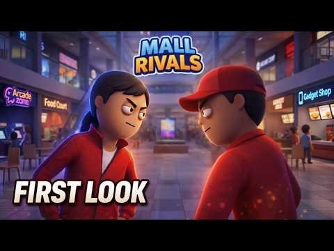 A Mall Game Where Getting Caught Puts You on the Big Screen