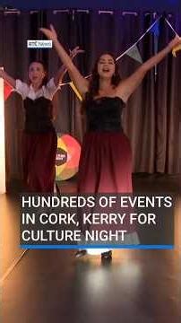 Hundreds of events in Cork, Kerry for Culture Night | #RTENews #culturenight