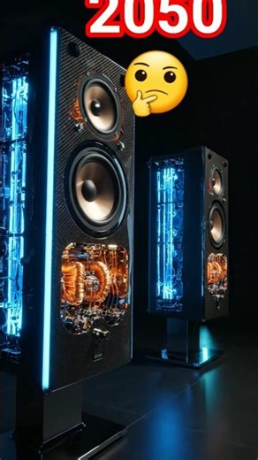 The Future of Music: 2050 Holographic Sound System! 🔊✨ (Insane Detail) #sound #speekar