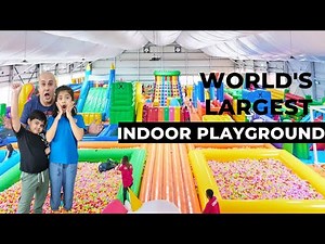Bouncy Paradise Singapore World's Largest Indoor Bouncy Castle Playground!