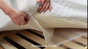 LIFERECORD 10 inch Full Mattress in a Box, Gel Memory Foam Mattresses Made in USA for Full Bed, Medium Feeling, White