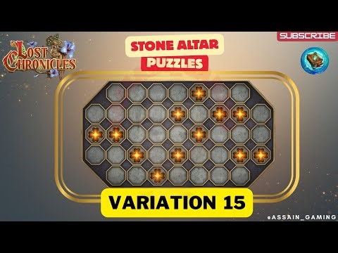 Lost Chronicles Stone Altar Puzzle Variation 15