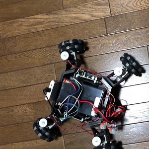 Experimental prototype robot using Omni-Wheels Part 1