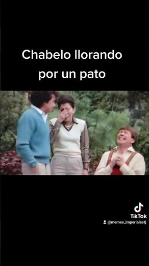 chabelo llorando por un pato