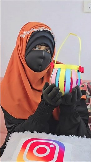 Paper Bucket Craft idea for kids/ Paper Bucket Making at home #ytshorts #craft #shorts #viral #diy