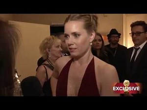 Amy Adams - backstage interview - Golden Globes 2014