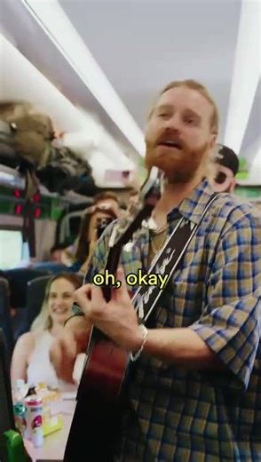 Sam Ryder Brings Magic to Train Passengers at Glastonbury