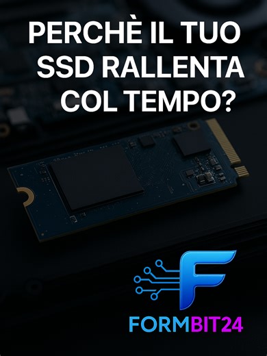 Il tuo SSD rallenta? Ecco perché Hai un SSD ma ti sembra più lento di quando l’hai comprato? Nel nuovo episodio di Tech in 60 secondi ti spieghiamo perché succede e come evitarlo. Parliamo di write amplification, usura della memoria NAND, comando TRIM e over‑provisioning. Piccoli accorgimenti possono riportare subito prestazioni migliori. Guarda il video qui: #formbit24 #ssd #nand #hardware #techupdate #digitaleducation #formazioneprofessionale #educazionedigitale #fyp #viral #fy #perte #youtube
