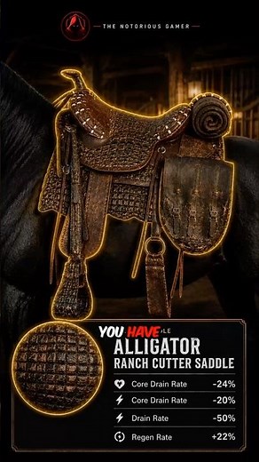 How to get the Powerful & Beautiful Saddle in #RDR2 | Perfect Alligator Pelt #Reddeadredemption2