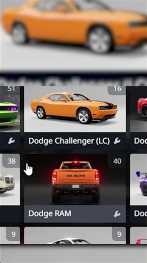 Trying some COOL NEW BeamNG Drive Car Mods #shorts
