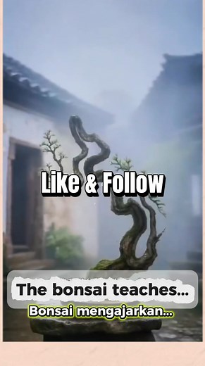 In every tiny branch lies a universe of patience. The bonsai teaches us — beauty is not about growing taller, but about growing wiser, slower, and with purpose. 🌱 #BonsaiPhilosophy #MindfulGrowth #NatureWisdom #TheArtOfStillness #SlowLiving | Ganda Sanjaya