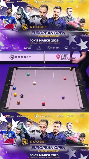 LIKE A PRO ⚪💥🟡🟡 Semir Zavitan / Early 9-Ball Finish / 2026 Roobet European Open Pool Championship