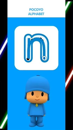 Pocoyo Alphabet Game - Letter (N)