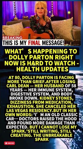 What’s Happening to Dolly Parton Right Now Is Hard to Watch - health updates #shorts #viral