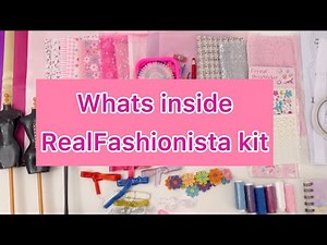 Fashion Design Kit for kids introduction and whats inside the box