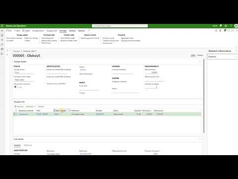 Landed Cost Module in D365 SCM Part 1: Goods In Transit