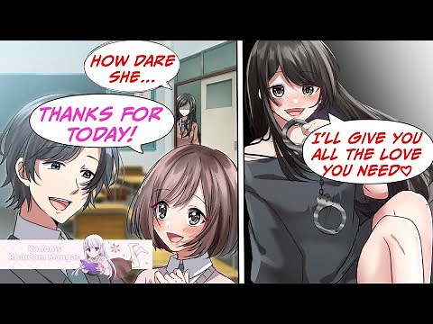 [Manga Dub] My hot childhood friend got jealous of my classmate and handcuffed me... [RomCom]